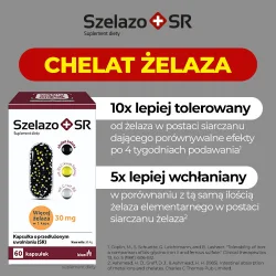 #2 – Szelazo+ SR, 60 kaps. - wysoka zawartość żelaza