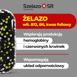 #6 – Szelazo+ SR, 60 kaps. - wysoka zawartość żelaza