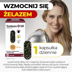 #7 – Szelazo+ SR, 60 kaps. - wysoka zawartość żelaza