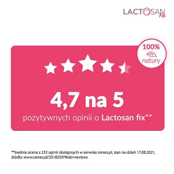 Zdjęcie produktu - #2 LACTOSAN Ziołowy Fix - 20 saszetek