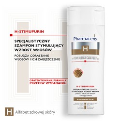Zdjęcie produktu - #0 Pharmaceris H H-STIMUPURIN Specjalistyczny szampon stymulujący wzrost włos&oacute;w, 250 ml