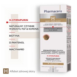 Zdjęcie produktu - #1 Pharmaceris H H-STIMUPURIN Specjalistyczny szampon stymulujący wzrost włos&oacute;w, 250 ml