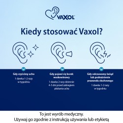 Zdjęcie produktu - #3 VAXOL do usuwania woskowiny usznej spray - 10 ml 