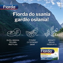 Zdjęcie produktu - #3 FIORDA o smaku cytryny, 30 past. do ssania