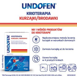Zdjęcie produktu - #1 Undofen Krioterapia Aerozol na kurzajki brodawki, 50 ml