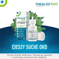 Zdjęcie produktu - #0 Thealoz Duo 3% Krople do oczu, 10 ml - krople na zesp&oacute;ł suchego oka