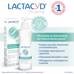 Zdjęcie produktu - #2 Lactacyd Pharma Płyn do higieny intymnej o właściwościach antybakteryjnych, 250 ml
