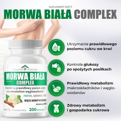 Zdjęcie produktu - #1 Domowa Apteczka Morwa Biała Complex, 200 kaps.