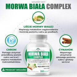 Zdjęcie produktu - #2 Domowa Apteczka Morwa Biała Complex, 200 kaps.
