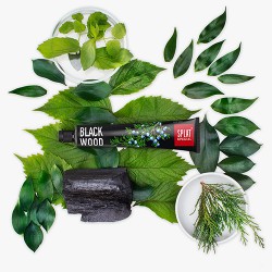 Zdjęcie produktu - #0 SPLAT BLACKWOOD Czarna pasta wybielajaca - 75 ml
