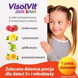 Zdjęcie produktu - #2 Visolvit Junior Żelki - 50 sztuk