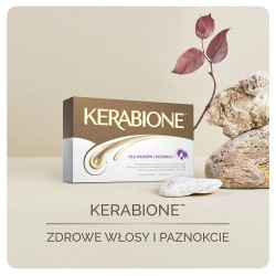 Zdjęcie produktu - #0 Kerabione dla włos&oacute;w i paznokci, 60 kaps.