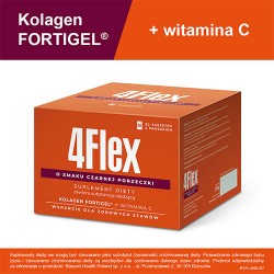 Zdjęcie produktu - #0 4Flex Kolagen o smaku czarnej porzeczki, 30 sasz.