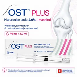 Miniaturka artykułu - #0 OST Plus 2% 40 mg/2 ml, 1 ampułko-strzykawka
