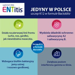 Zdjęcie produktu - #3 ENTitis do ssania truskawkowy - 30 pastylek 