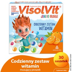 Zdjęcie produktu - #0 VISOLVIT ORANGE Junior - 30 saszetek