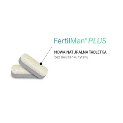Zdjęcie produktu - #1 FertilMan Plus, 120 kaps. - suplement diety dla mężczyzn starających się o dziecko