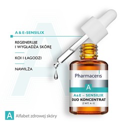 Zdjęcie produktu - #2 PHARMACERIS A A&E-SENSILIX duo koncentrat, 30 ml