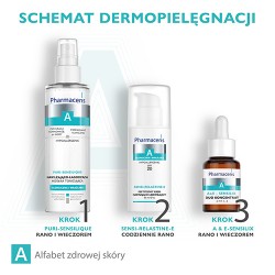 Zdjęcie produktu - #4 Pharmaceris A SENSI-RELASTINE-E Peptydowy krem napinająco-ujędrniający SPF20, 50 ml