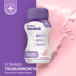 Zdjęcie produktu - #0 Nutridrink truskawka, 4x125ml