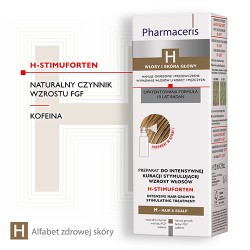 Zdjęcie produktu - #1 Pharmaceris H H-STIMUFORTEN Preparat do intensywnej kuracji stymulującej wzrost włos&oacute;w, 125 ml
