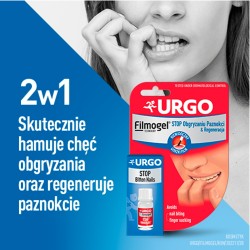Zdjęcie produktu - #1 URGO STOP Lakier przeciw obgryzaniu paznokci & regeneracja - 9 ml
