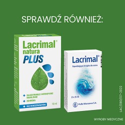 Zdjęcie produktu - #3 Lacrimal natura krople do oczu - 10 ml