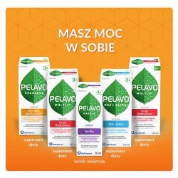 Zdjęcie produktu - #4 Pelavo Oskrzela, gardło, krtań 3+ Syrop, kaszel mokry i suchy, 120 ml