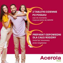 Zdjęcie produktu - #4 Acerola Plus do ssania, 60 tabletek
