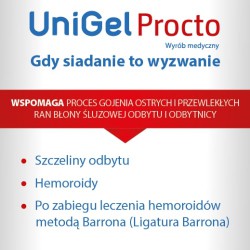 Zdjęcie produktu - #1 UniGel Procto - 5 czopk&oacute;w