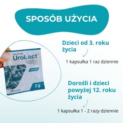 Zdjęcie produktu - #3 UroLact, 10 sasz. - suplement diety z bakteriami kwasu mlekowego