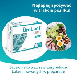 Zdjęcie produktu - #4 UroLact, 10 sasz. - suplement diety z bakteriami kwasu mlekowego