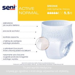 Zdjęcie produktu - #3 SENI ACTIVE Normal L, 10szt. - Elastyczne majtki chłonne