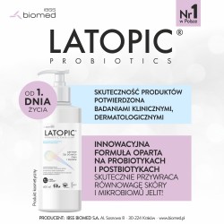 Zdjęcie produktu - #0 LATOPIC Żel do mycia ciała i włos&oacute;w, 400 ml