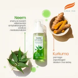 Miniaturka artykułu - #1 Himalaya Pianka do mycia twarzy, 150 ml