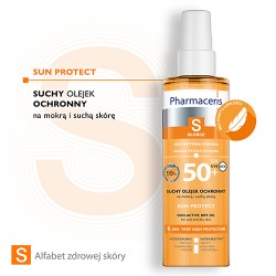 Zdjęcie produktu - #0 PHARMACERIS S SUN PROTECT Suchy olejek ochronny do ciała SPF50+ - 200 ml