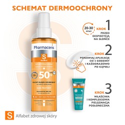 Zdjęcie produktu - #3 PHARMACERIS S SUN PROTECT Suchy olejek ochronny do ciała SPF50+ - 200 ml