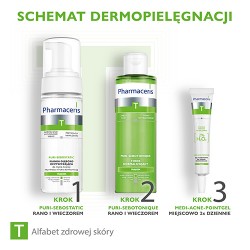 Zdjęcie produktu - #4 Pharmaceris T MEDI ACNE-POINTGEL Żel punktowy, 2% H₂0₂ na miejscowe zmiany mikrozapalne, 10 ml