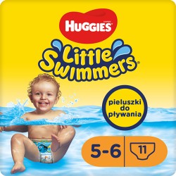 #0 – Pieluchy do pływania HUGGIES SWIMMERS 5-6 (12-18kg) - 11 sztuk