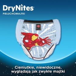 Zdjęcie produktu - #1 HUGGIES DRYNITES BOYS 4-7 LAT (17-30kg) pieluchomajtki, 10 szt.