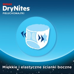 #4 – HUGGIES DRYNITES BOYS 4-7 LAT (17-30kg) pieluchomajtki, 10 szt.