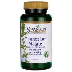 Zdjęcie produktu - #0 SWANSON Jabłczan magnezu Magnesium Malate, 60 kapsułek