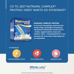 Zdjęcie produktu - #0 Olimp Nutramil Complex Protein wanilia - 6 saszetek