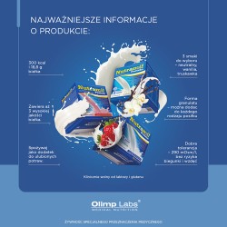 Zdjęcie produktu - #1 Olimp Nutramil Complex Protein truskawka - 6 saszetek