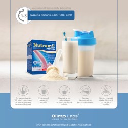 Zdjęcie produktu - #5 Olimp Nutramil Complex Protein truskawka - 6 saszetek