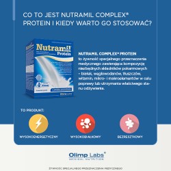 Zdjęcie produktu - #0 Olimp Nutramil Complex Protein neutralny - 6 saszetek