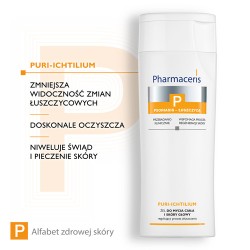 Zdjęcie produktu - #2 PHARMACERIS P Puri-Ichtilium Żel do mycia ciała i sk&oacute;ry głowy, 250ml