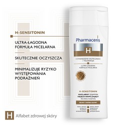 Zdjęcie produktu - #2 Pharmaceris H H-SENSITONIN Micelarny szampon kojąco-nawilżający dla sk&oacute;ry wrażliwej, 250 ml