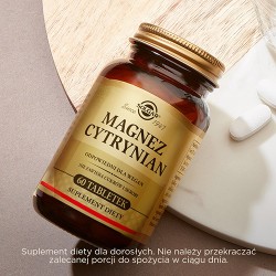 #5 – SOLGAR Magnez cytrynian - 60 tabletek