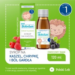 #0 – Bobolen porost islandzki syrop, 120 ml